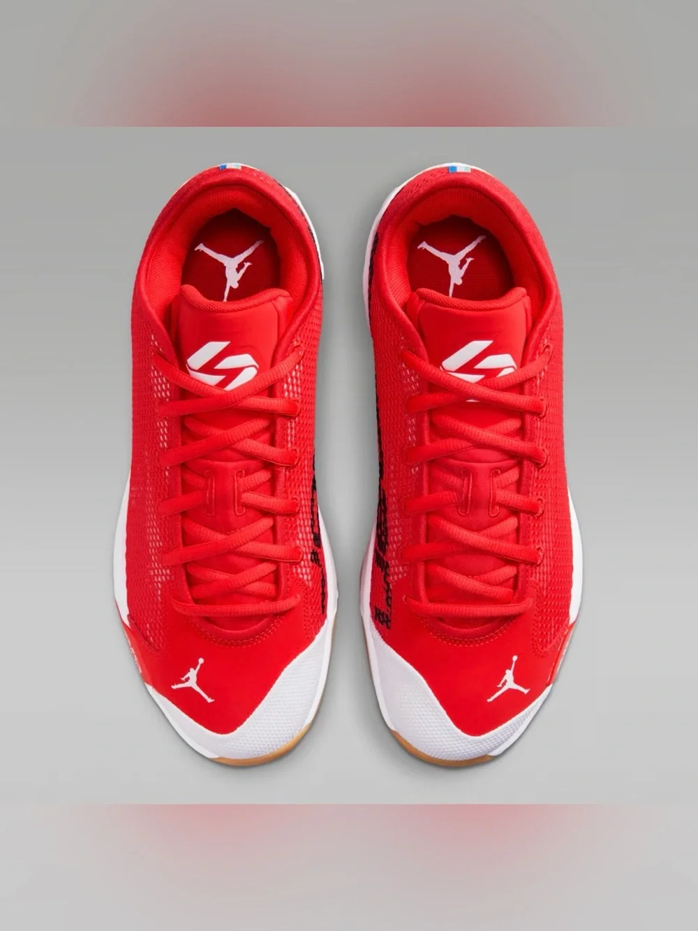 Nike Jordan Luka 77 PF Chili Red Gum Mens Basketball Shoes IF1611-600(size 11.5)